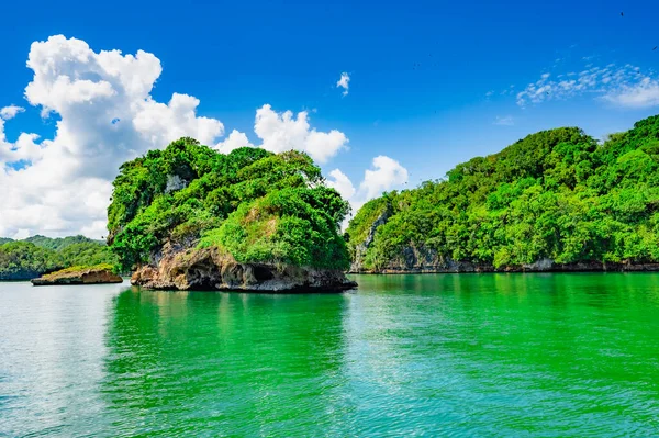 Uninhabited Bird Nesting Islands Preserve Dominican Republic — Stock Photo, Image