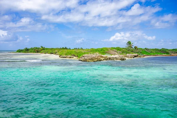 Small Uninhabited Island Catalinita Caribbean Sea Dominican Republic Stock Picture