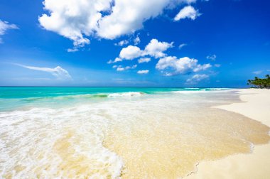 sihirli yer Cennet plaj Karayip Denizi resort Dominik Cumhuriyeti