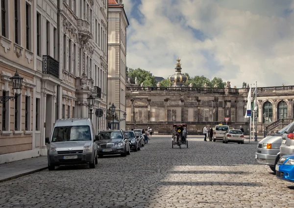 Street Scene Prague — Stock Photo, Image