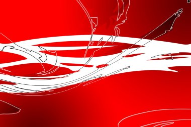 soyut sanat tasarımı eğlenceli bir renk