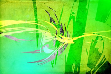 soyut sanat tasarımı eğlenceli bir renk