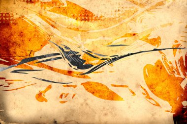 soyut sanat tasarımı eğlenceli bir renk