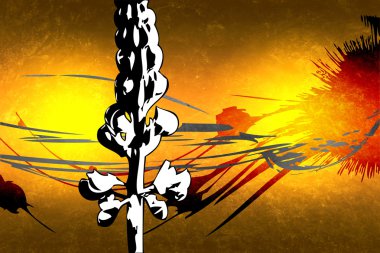 çiçek renk eğlenceli bir fikir