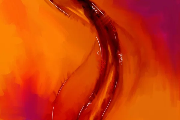 Pintura arte libre color idea fondo abstracto — Foto de Stock