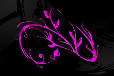 soyut sanat tasarımı eğlenceli bir renk