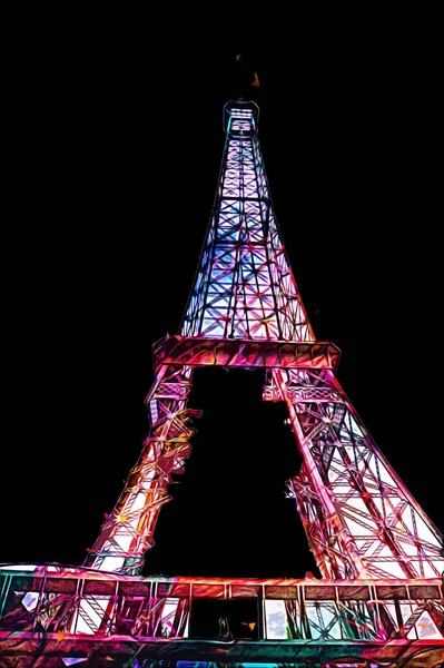 法国埃菲尔铁塔摄影 — 图库照片