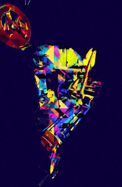 Buhar trenindeki makine odası, fotoğrafçılık, paslı, vagon, sanat, illüstrasyon, çizim, çizim, eskiz, antika, retro, vintage.