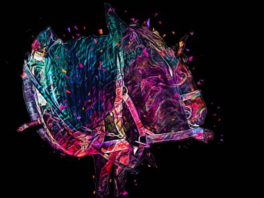 Renkli at resmi grunge resmi