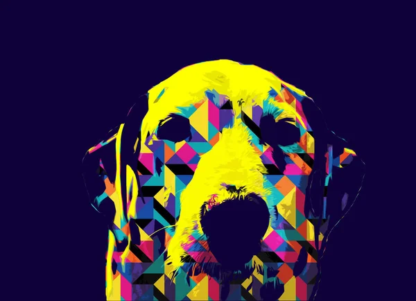 ダルマチア犬 座って カメラを見て イラスト アート ヴィンテージ レトロな アンティーク図面のスケッチ — ストック写真