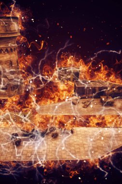 Demiryolu vinci, fotoğrafçılık, paslı, vagon, tren, sanat, illüstrasyon, çizim, eskiz, antika, retro, vintage.