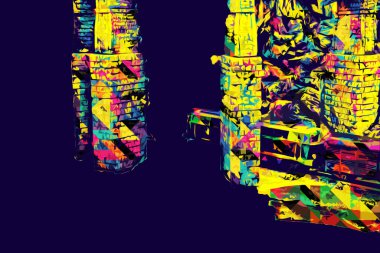 Avrupa 'daki tren istasyonunda yüksek hızlı tren. Demiryolu platformunda modern şehirlerarası tren. Demiryolu ve binaların üzerinde güzel bir yolcu treni olan şehir manzarası