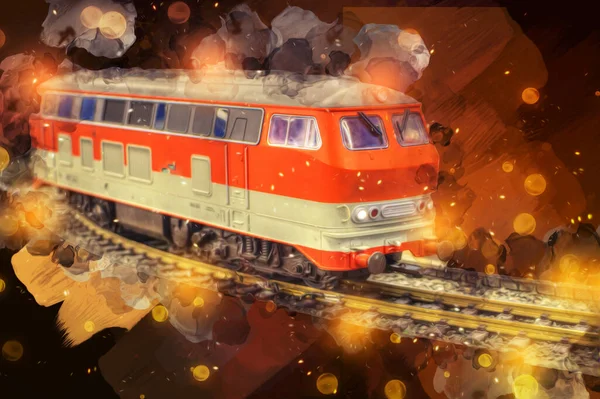 Высокоскоростной Поезд Железнодорожном Вокзале Европы Современный Междугородний Поезд Железнодорожной Платформе — стоковое фото