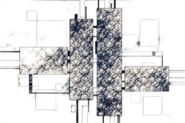 soyut renk tasarımı sanat illüstrasyonu