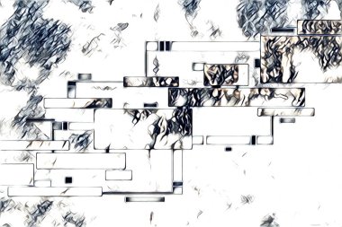 soyut renk tasarımı sanat illüstrasyonu