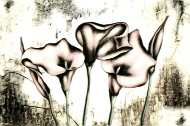 Resim resimli klasik arkaplan