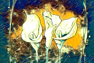 Resim resimli klasik arkaplan