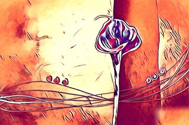 Resim resimli klasik arkaplan