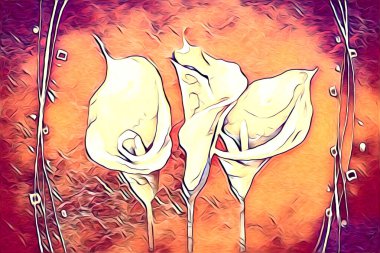 Resim resimli klasik arkaplan