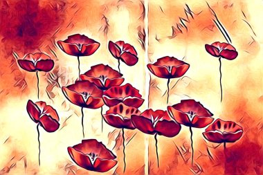 Resim resimli klasik arkaplan