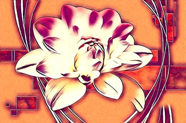 Resim resimli klasik arkaplan