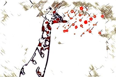 duvar tasarımı fikri dijital resim.