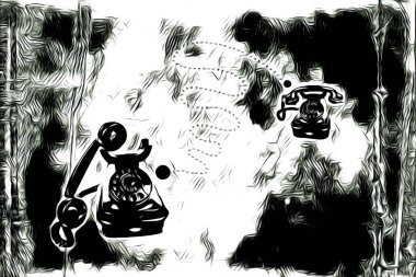 duvar tasarımı fikri dijital resim.