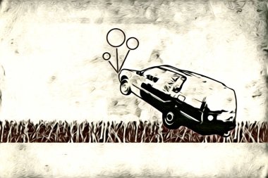 duvar tasarımı fikri dijital resim.