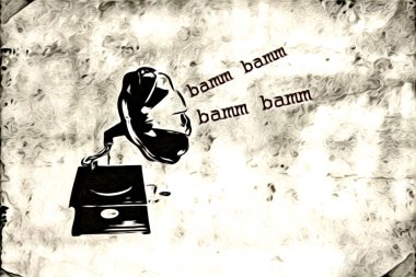 duvar tasarımı fikri dijital resim.