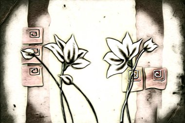 Resim resimli klasik arkaplan