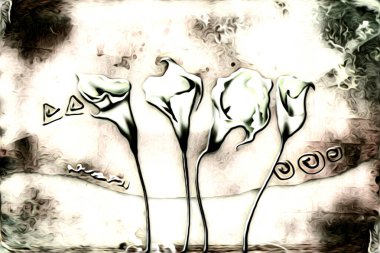 Resim resimli klasik arkaplan