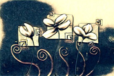 Resim resimli klasik arkaplan