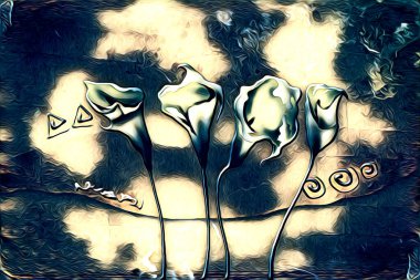 Resim resimli klasik arkaplan