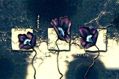 Resim resimli klasik arkaplan