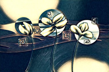 Resim resimli klasik arkaplan