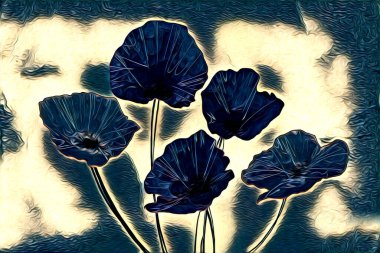 Resim resimli klasik arkaplan