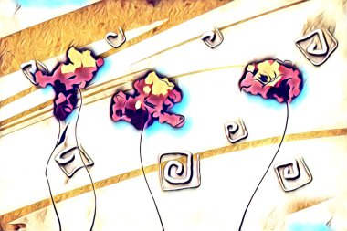 Resim resimli klasik arkaplan