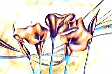 Resim resimli klasik arkaplan