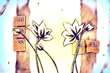 Resim resimli klasik arkaplan