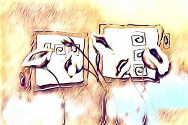 Resim resimli klasik arkaplan