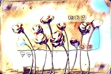 Resim resimli klasik arkaplan