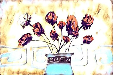 Resim resimli klasik arkaplan