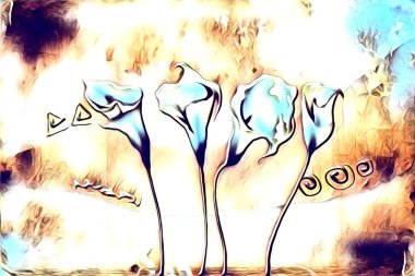 Resim resimli klasik arkaplan