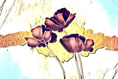 Resim resimli klasik arkaplan