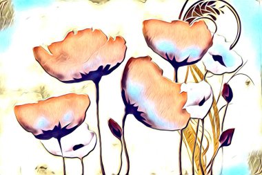 Resim resimli klasik arkaplan