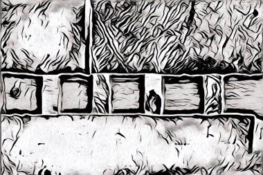 soyut renk tasarımı resim çizimi eskiz retro vintage