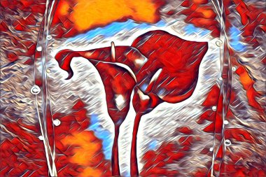 Resim resimli klasik arkaplan