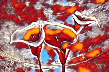 Resim resimli klasik arkaplan