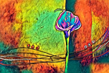 Resim resimli klasik arkaplan