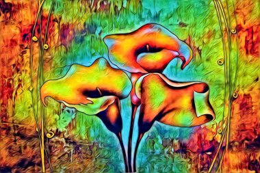 Resim resimli klasik arkaplan